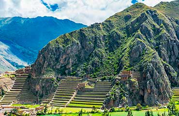 Places, temple, Ollantaytambo, Cusco, Peru